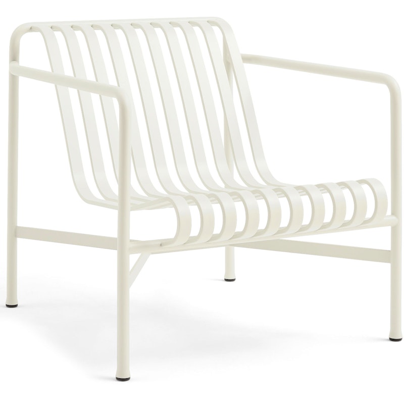 Palissade Lounge Stuhl Niedrig, Cream White