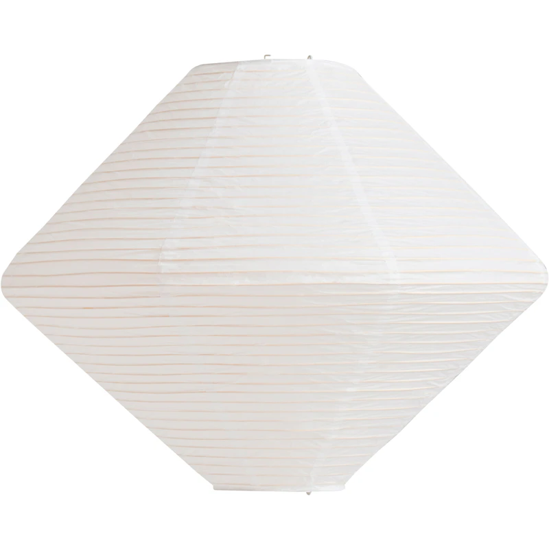Paper Shade Diamond 60 Lampenschirm, Classic White