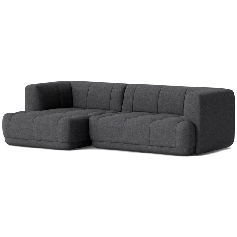 Quilton 3-Sitzer-Sofa Konfiguration 19 Links, Divina Melange 180