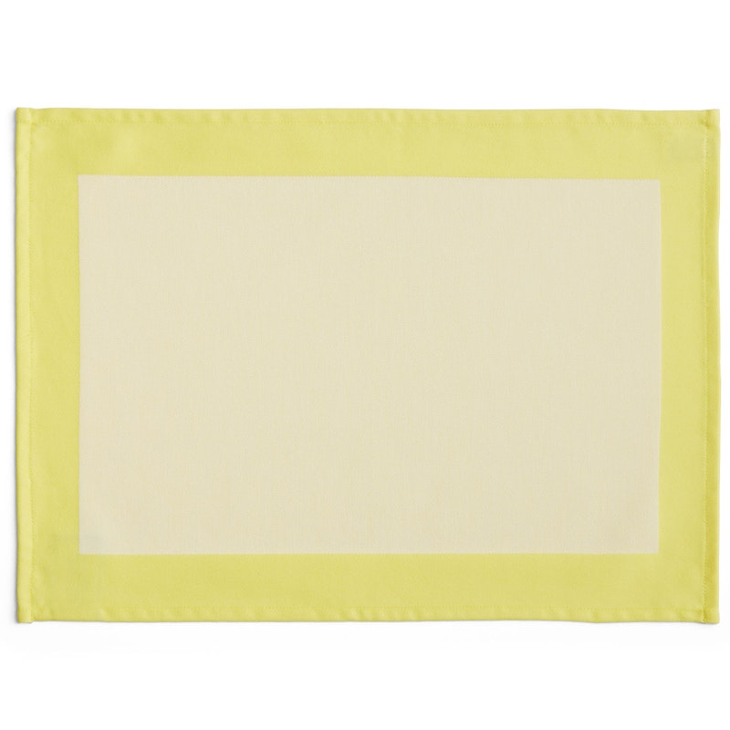 Ram Tischset 31x43 cm, Gelb