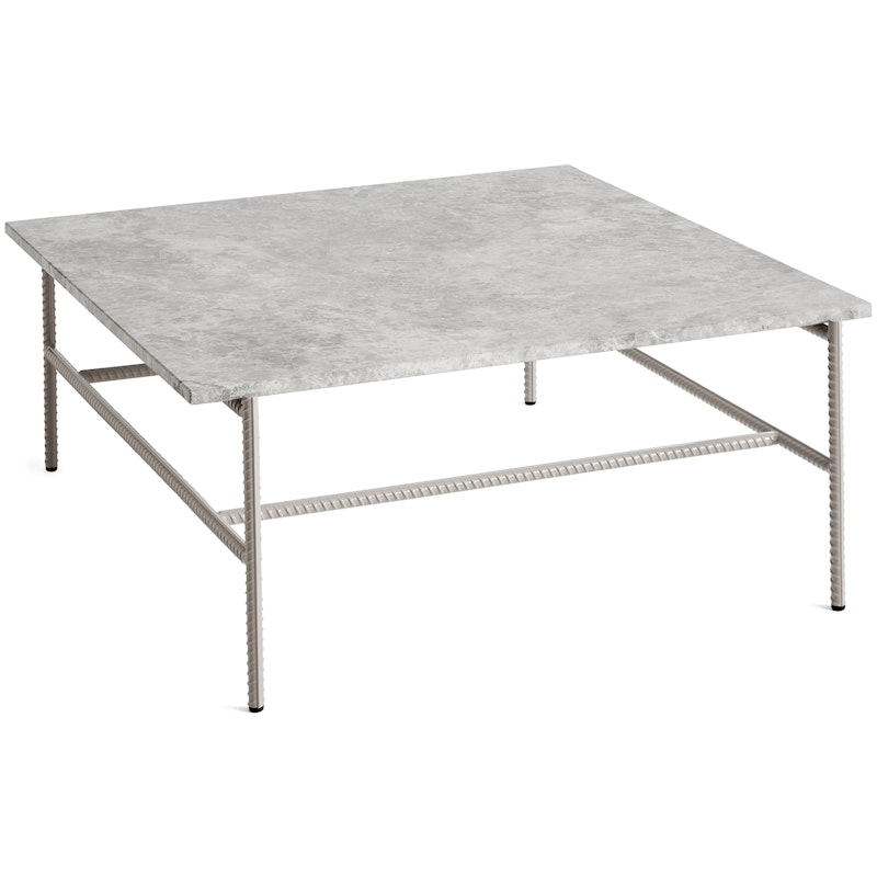 Rebar Kaffeetisch 80x84 cm, Fossil Grey