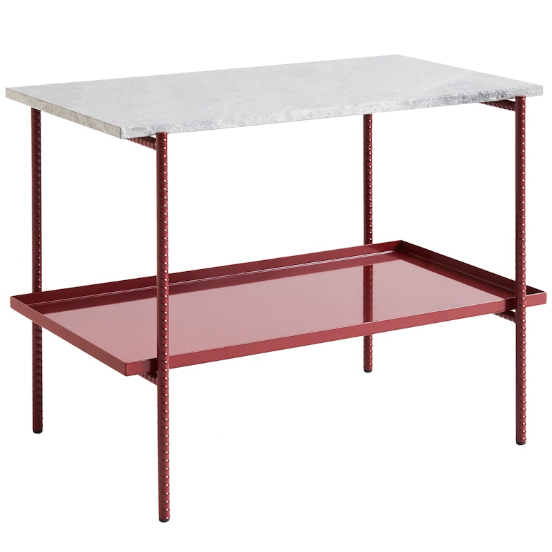 Rebar Beistelltisch 49x80 cm, Barn Red