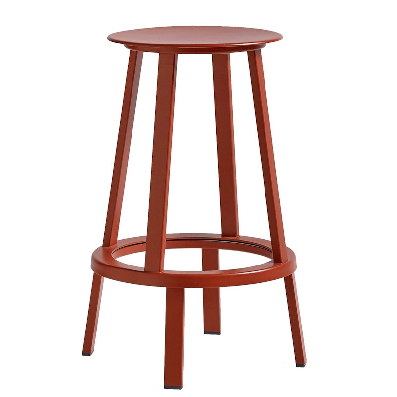 Revolver Barstuhl S, Rot