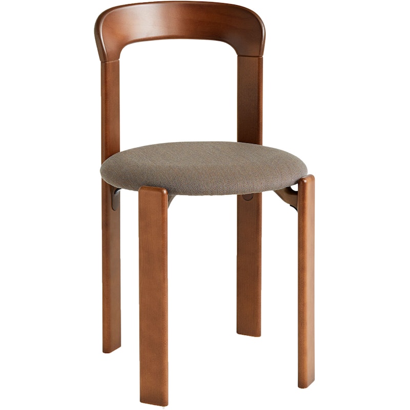 Rey Stuhl Gepolstert Sitz, Umber
