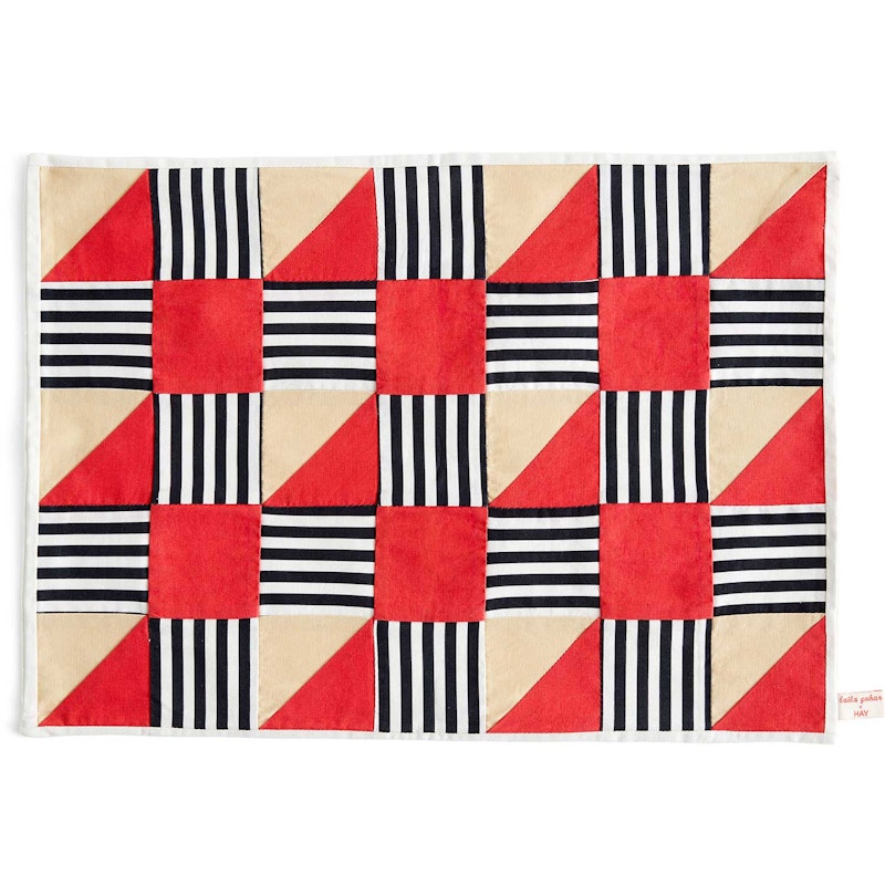 Sobremesa Platzset, Stripe Red