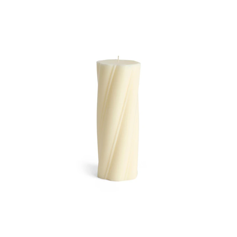 Soft Serve Kerze Large, Ivory