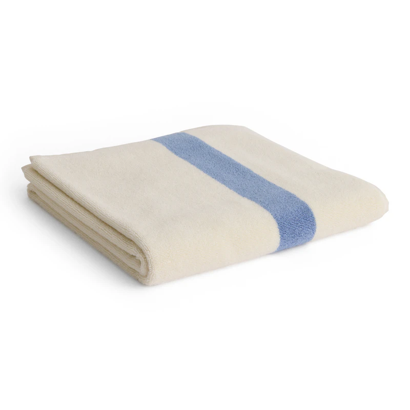 Stripe Towel 70x140 cm, Dusty Blue