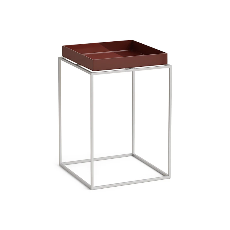 Tabletttisch 30x30 cm, Chocolate