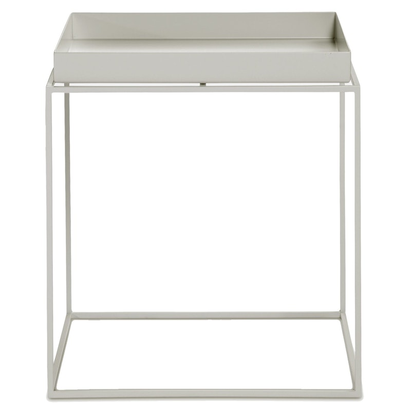 Beistelltisch 40x40 cm, Warm Grey