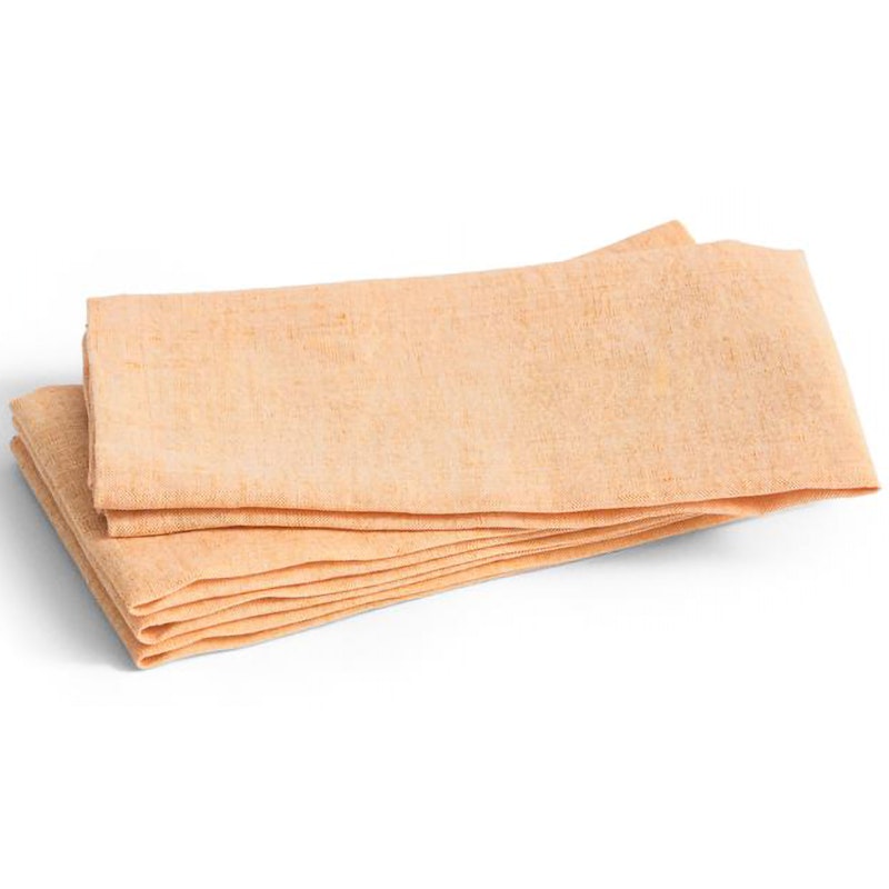 Tavolo Serviette / Tischset 4-er Set, Soft Orange