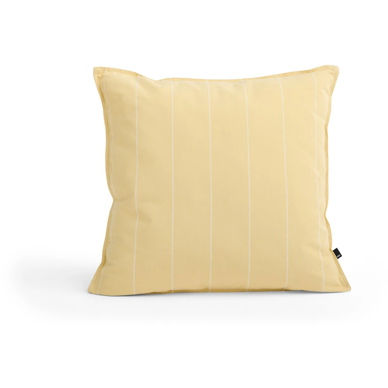 Terrazza Cushion 60x60 cm, Yellow narrow stripe