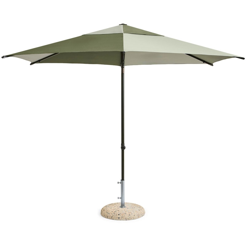 Terrazza Parasol Hexagon, Green / Dark Green