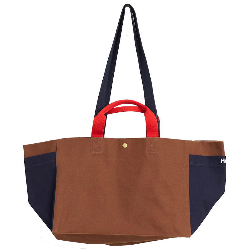 Wochenendtasche Small, Brown Multi