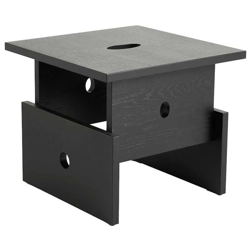 Wood Box Kaffeetisch, Schwarze Eiche