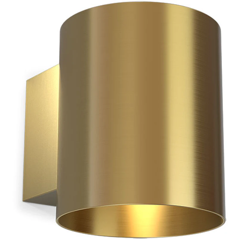 Evoke Wandleuchte 120 mm, Satin Messing