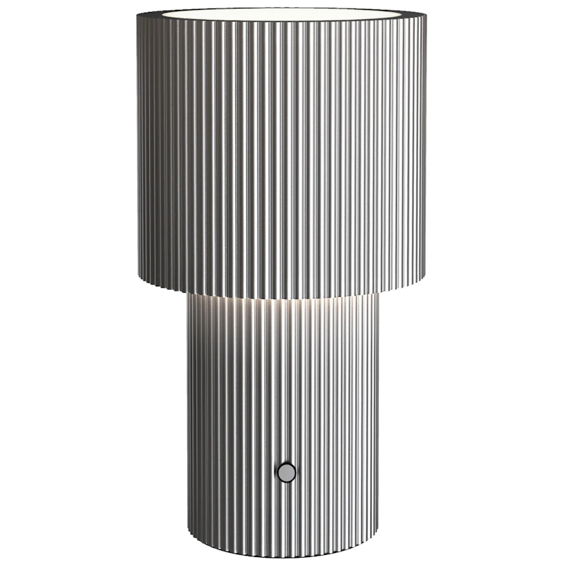 Iluma Tischlampe Tragbar, Silber