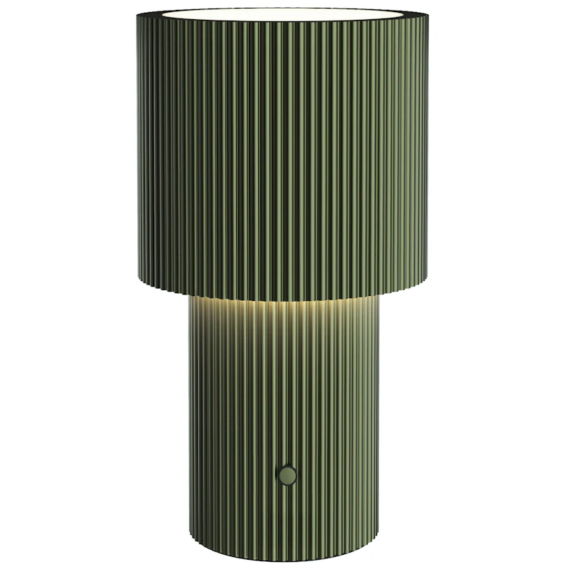 Iluma Tischlampe Tragbar, Olivgrün