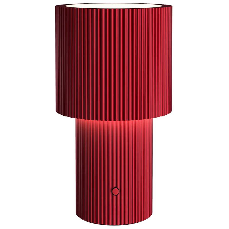 Iluma Tischlampe Tragbar, Rot