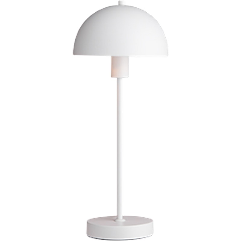 Vienda Tischlampe, Weiß / Opal