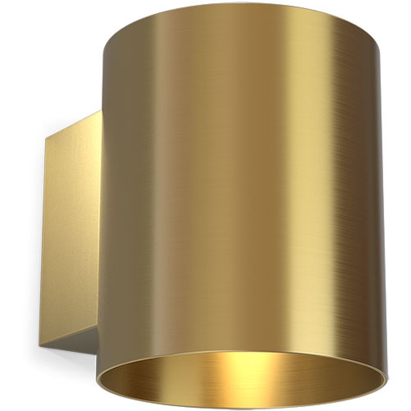 Evoke Wandleuchte 120 mm, Satin Messing