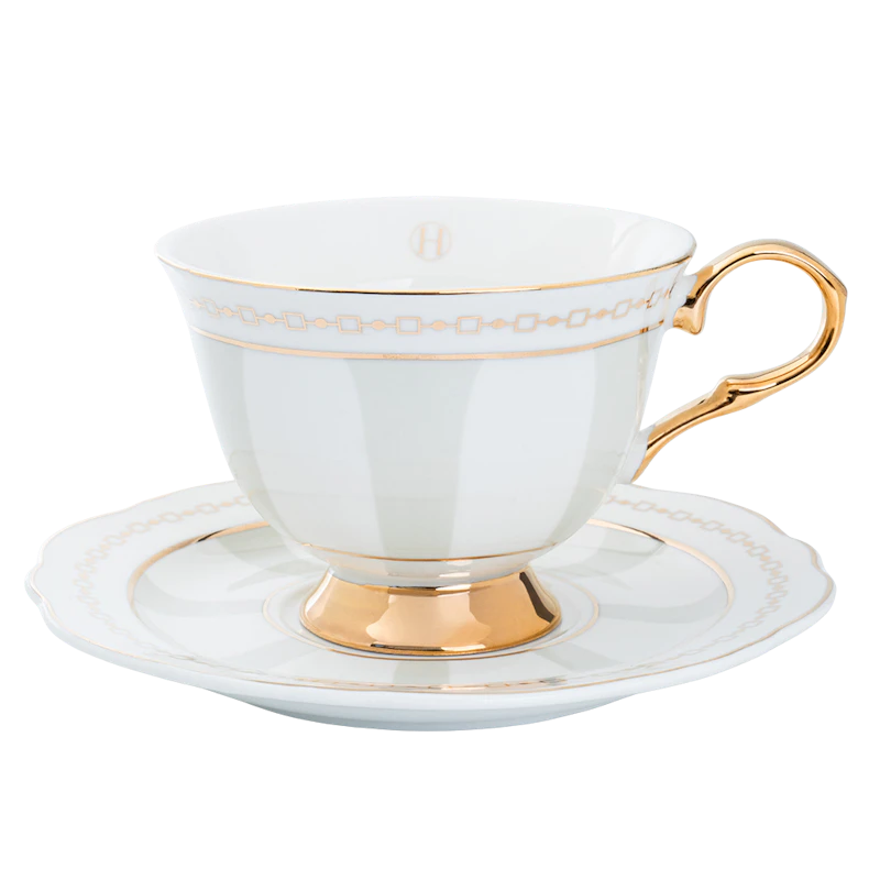 Anima Tasse Mit Unterteller, Greige