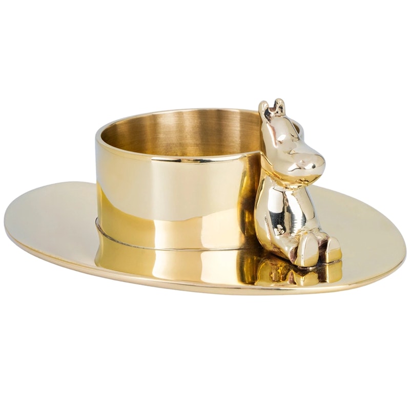 Hilke X Moomin No.3 Teelichthalter, Messing