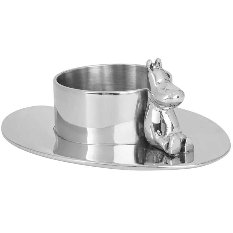 Hilke X Moomin No.3 Teelichthalter, Vernickelt