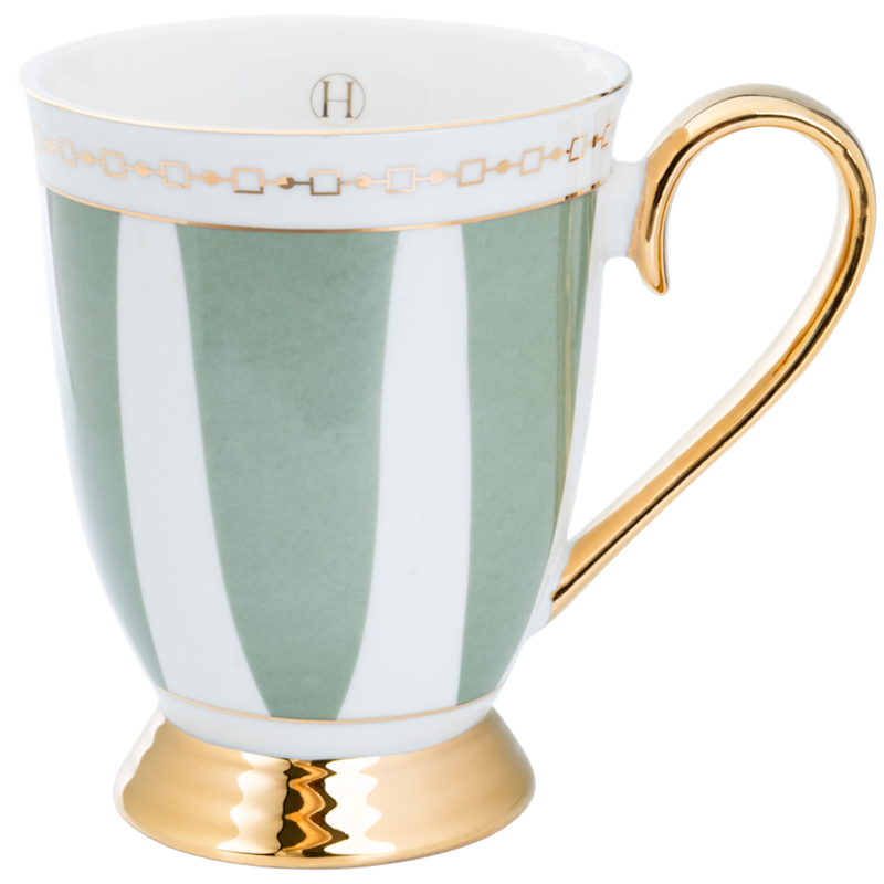 Strisce Tasse Mit Fuß, Sage
