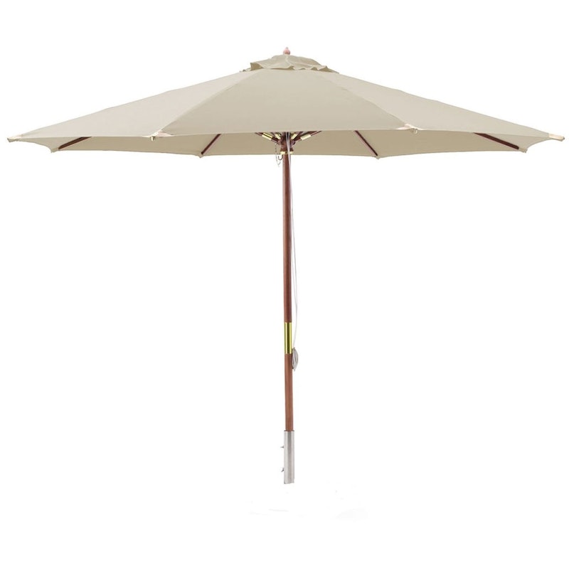 Sonnenschirm Luxuriös Holz 330 cm, Beige