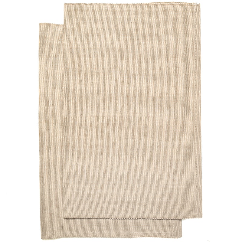 Bistro Tischset 36x47 cm 2-er Set, Sand