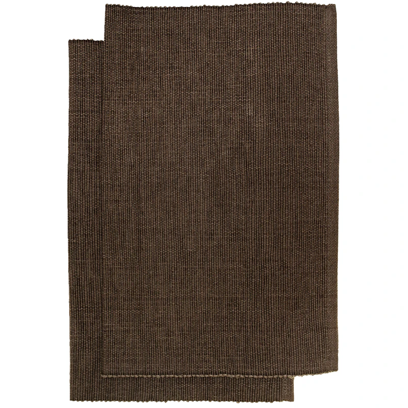 Bistro Tischset 36x47 cm 2-er Set, Chocolate