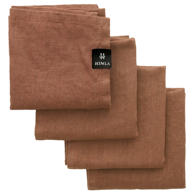 Sunshine Serviette 45x45 cm 4-er Set, Grounded