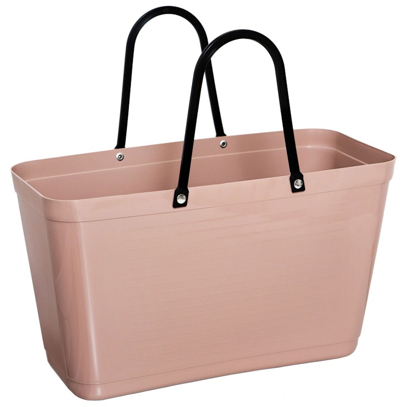 Hinza Tasche Green Plastic, L / Nougat