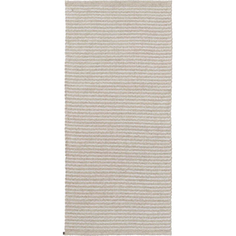 Cotton Vera Teppich 70x300 cm, Sand