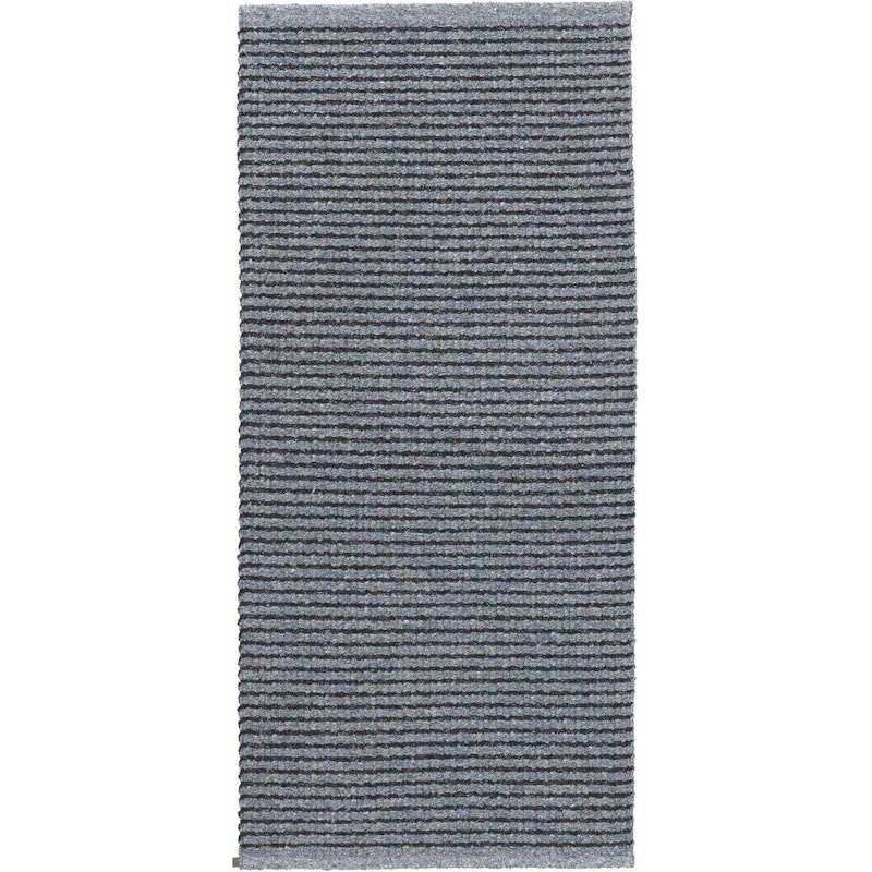 Cotton Vera Teppich 70x300 cm, Blau