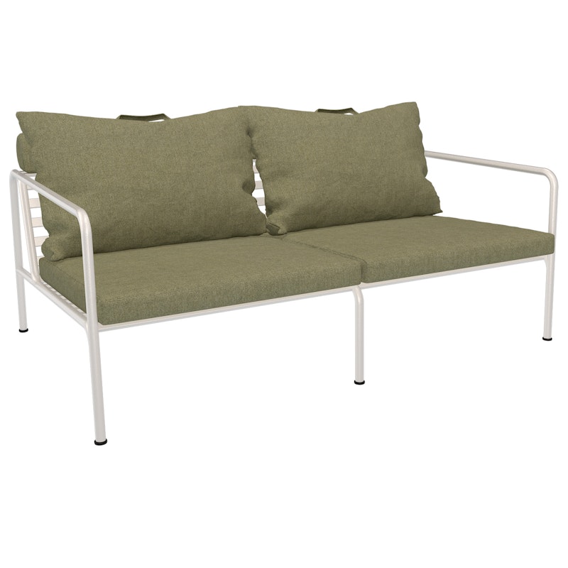 Avon 2-Sitzer-Sofa, Leaf / Muted White