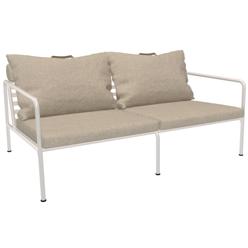 Avon 2-Sitzer-Sofa, Papyrus / Muted White