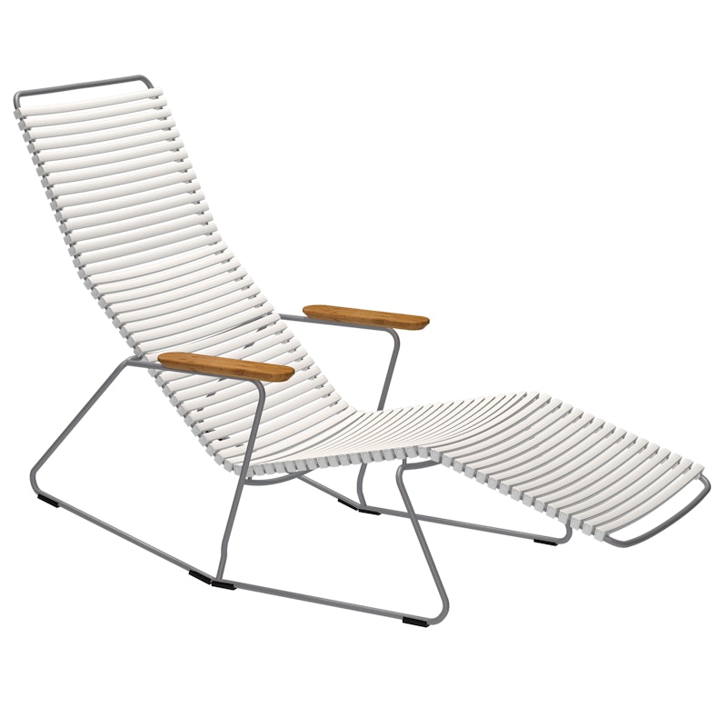 Click Sunrocker Sonnenliege, Muted White