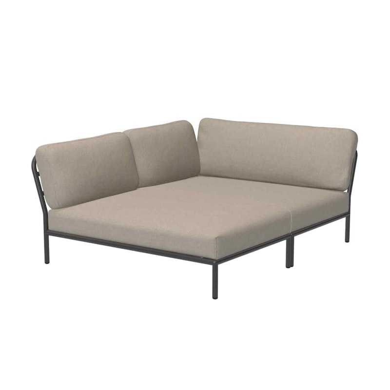 LEVEL Cozy Stuhl Ecke Links, Esche