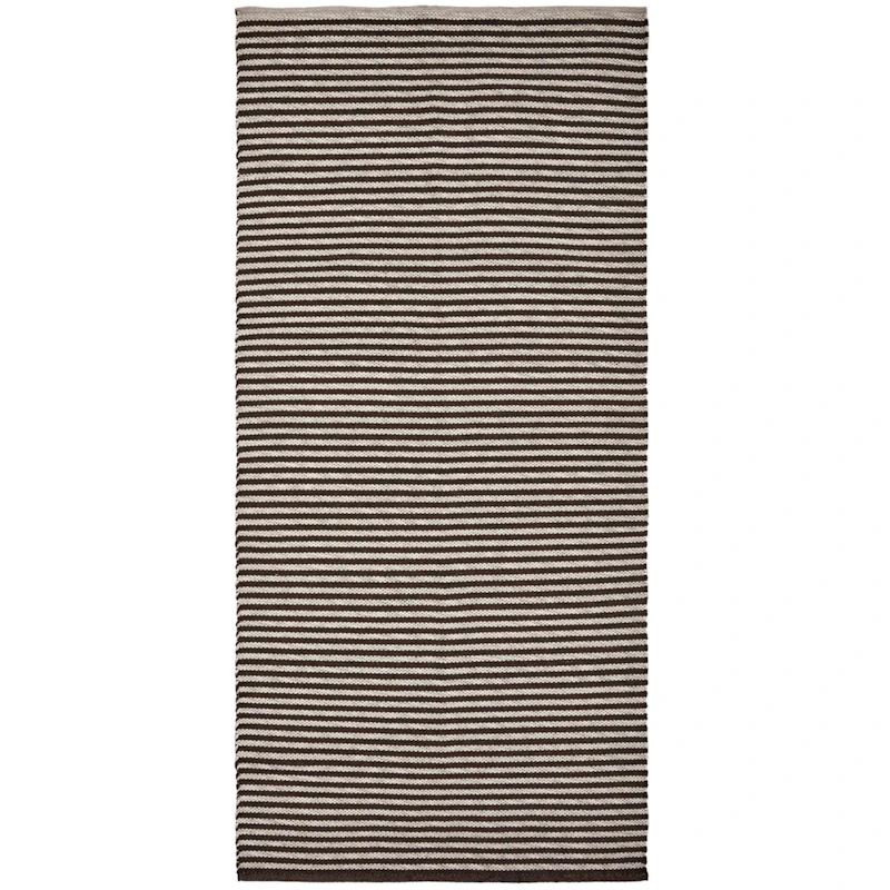 Alfo Teppich 90x200 cm, Braun/Natur