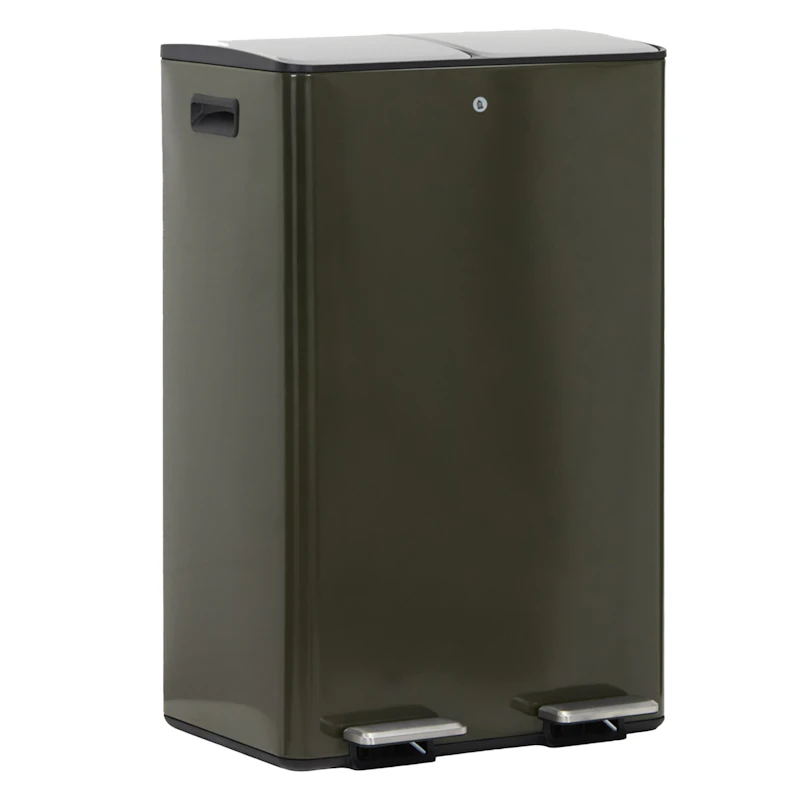 Sort Abfalleimer 60 L, Tiefgrün