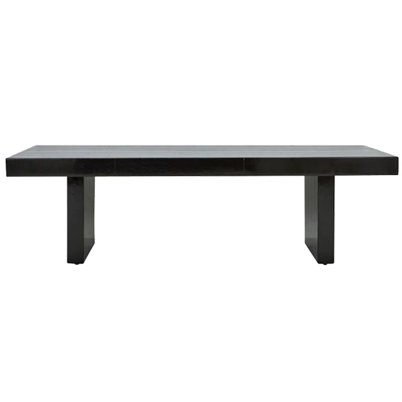 Brick Kaffeetisch 60x150 cm, Schwarz