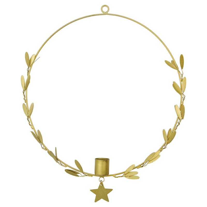 Mistel Kerzenhalter Ø25 cm, Messing