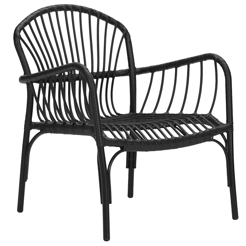 Brea Loungesessel, Schwarz