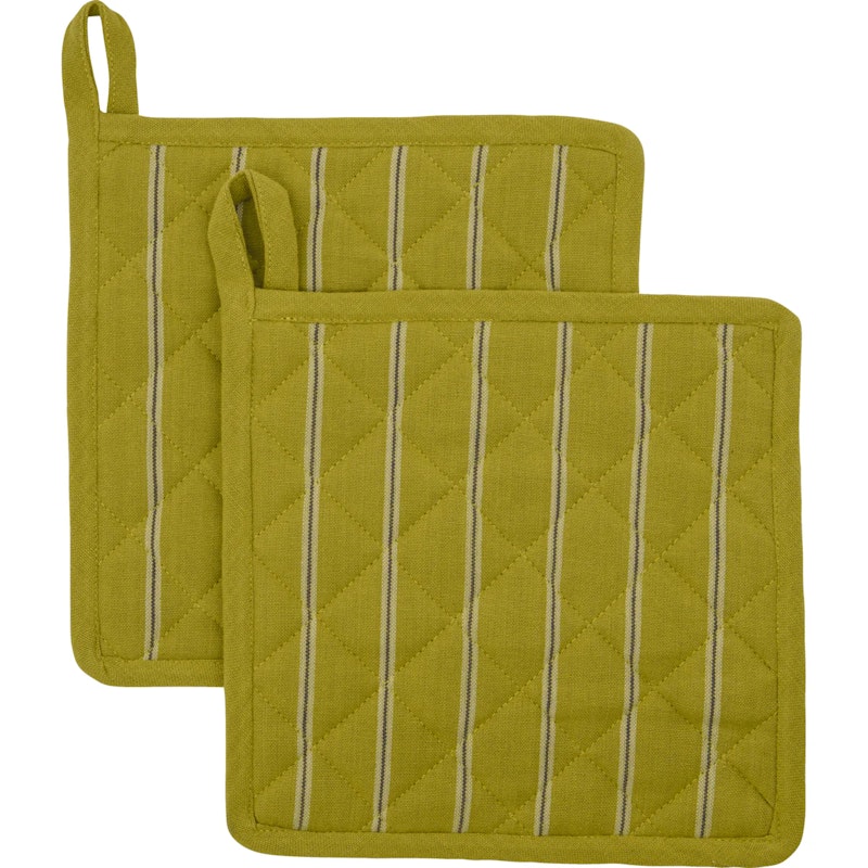Chef Topflappen 2-er Set, Mustard