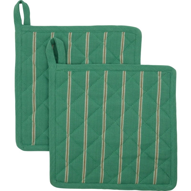 Chef Topflappen 2-er Set, Grün