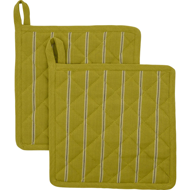 Chef Topflappen 2-er Set, Mustard