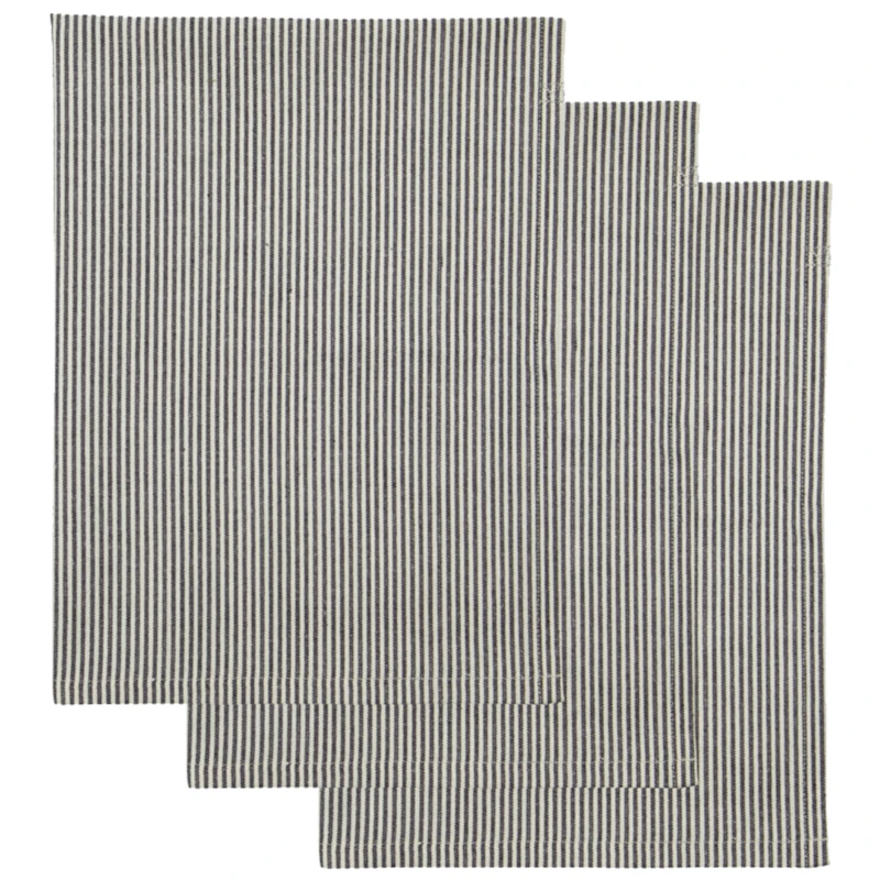 Cook Geschirrtuch 55x75 cm 4-er Set, Dunkelgrau