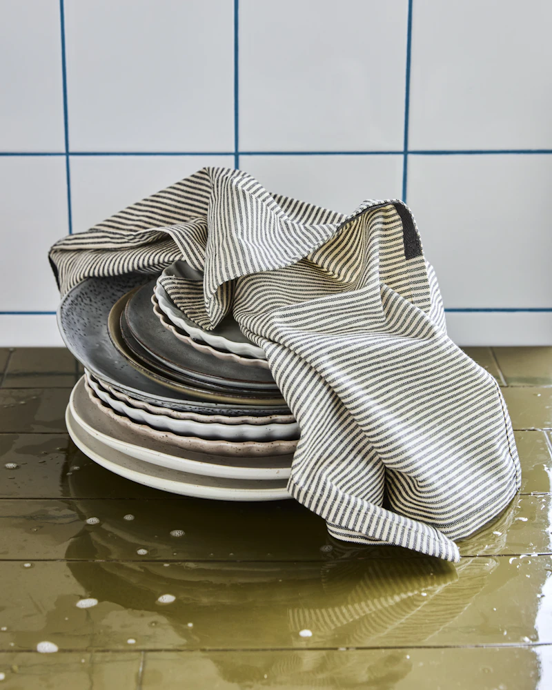 Cook Geschirrtuch 55x75 cm 4-er Set, Dunkelgrau