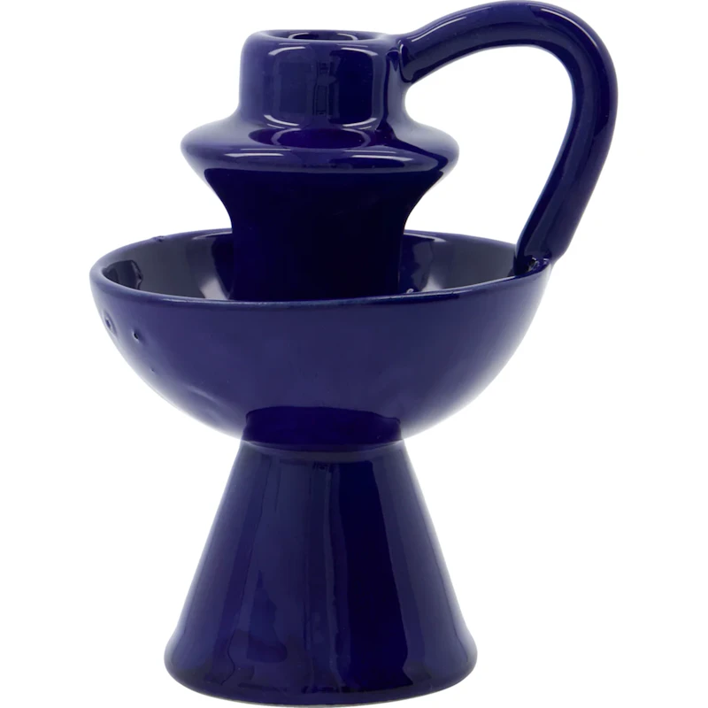 Diva Kerzenhalter, Blau